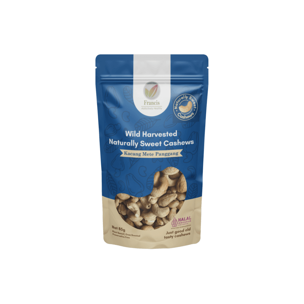 Francis Wild Harvested Naturally Sweet Cashews 85g — image 1