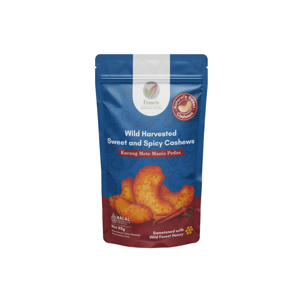 Francis Wild Harvested Sweet and Spicy Cashews 85g — image 1