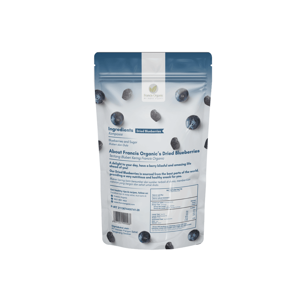 Francis Dried Blueberries 85g — image 2