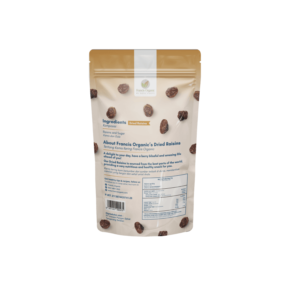 Francis Dried Raisins 85g — image 2