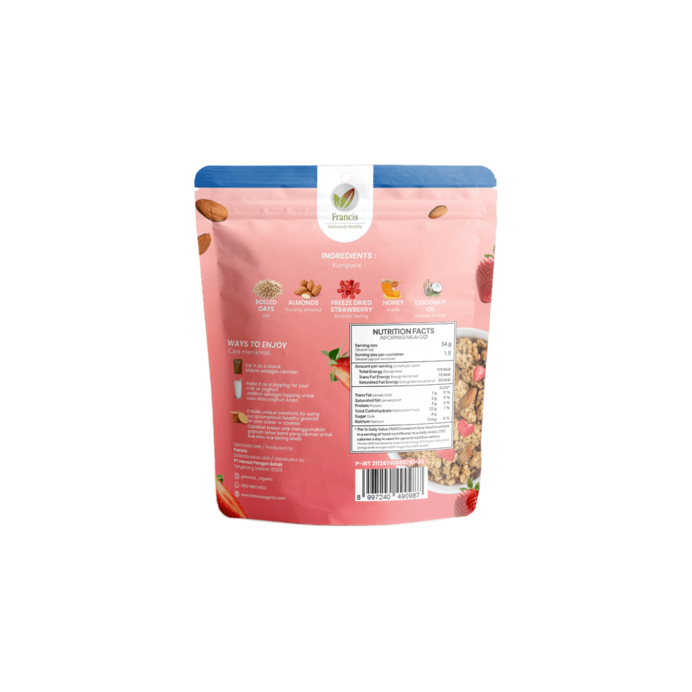 Granola Strawberry 45g — image 2