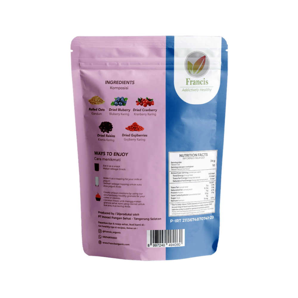 Muesli Mixed Fruit 340g — image 2