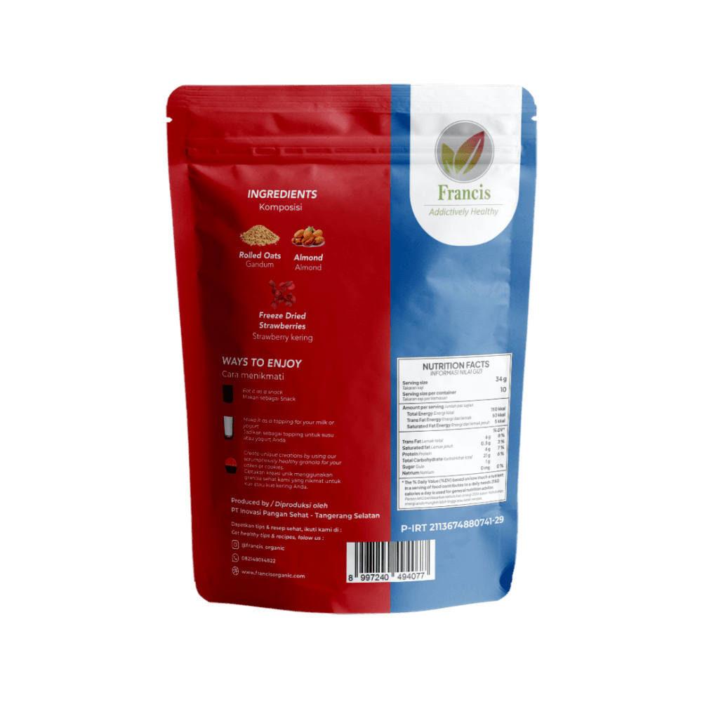 Muesli Strawberry 340g — image 2